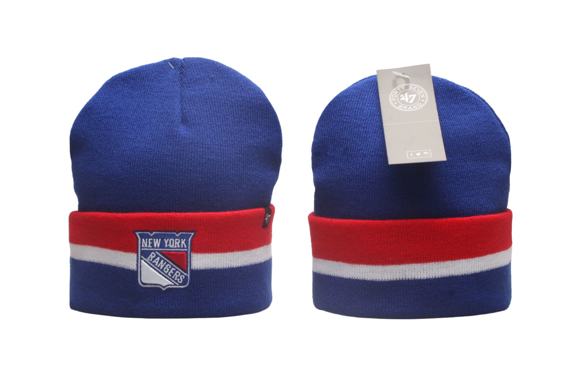 2025 NHL New York Rangers Hat beanie style 01